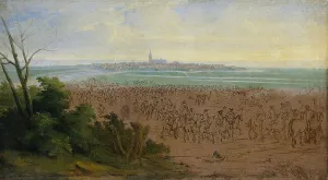 Francois Van Der Meulen Prints: The Troops of Louis XIV before Naarden