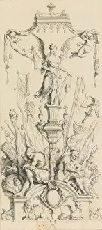 Arabesque Prints: Trophees Nouvellement Inventez par J. B. Toro. 1716. 1716