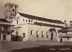 Central America Gallery: Tropical Scenery, Cathedral, Cartagena, 1871. Creator: John Moran
