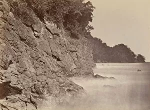 Central America Gallery: Tropical Scenery, Cliff - Limon Bay, 1871. Creator: John Moran