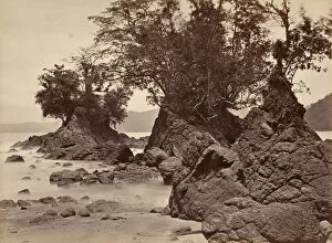 Central America Gallery: Tropical Scenery, Limon Bay - Low Tide, 1871. Creator: John Moran