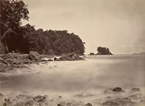 Panama Collection: Tropical Scenery, View of Limon Bay, 1871. Creator: John Moran