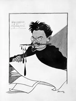 Trotsky as Judas, 1936