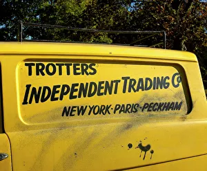 Reliant Prints: Trotter's Reliant Van from Only Fools and Horses tv programme. Creator: Unknown