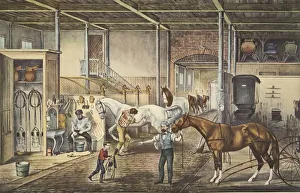 Stable Hand Prints: Trotting Cracks At Home, A Model Stable, pub