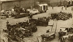 Guarding Collection: Trouble in Belfast, 1907, (1933). Creator: AE Brown