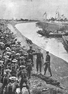 Bluejacket Prints: The Trouble in China, 1900-1901: The Bluejackets on their way to Tientsin, (1901)