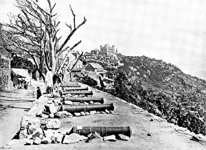 Madagascar Africa Prints: The Troubles in Madagascar: the battery at Ambodinandohalo