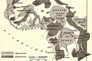Plateau Prints: Trous et bosses de l'Ouest africain; L'Ouest Africain, 1914. Creator: Unknown