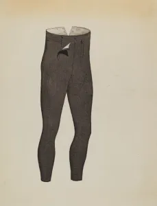 Fitted Prints: Trousers, 1935 / 1942. Creator: Creighton Kay-Scott