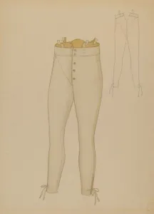 Trousers, c. 1937. Creator: Henry De Wolfe
