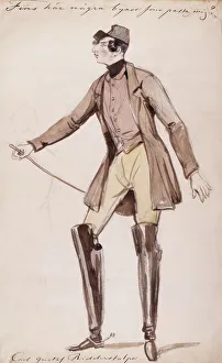 Fritz Ludvig Von Dardel Prints: Are there any trousers here that fit me? Carl Gustaf Ridderstolpe