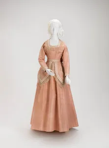 Trousseau Dress, 1871. Creator: Unknown
