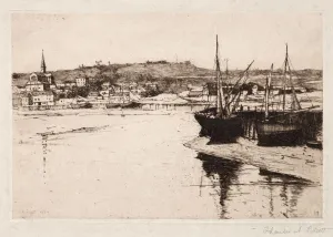 Trouville, 1889. Creator: Charles Adams Platt (American, 1861-1933)