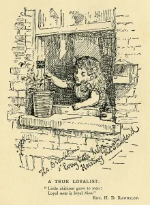 Rev Charles Bullock Prints: A True Loyalist, c1897. Creator: Unknown