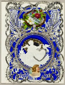 Lower Case Collection: Truly Thine (valentine), c. 1860. Creator: John Windsor