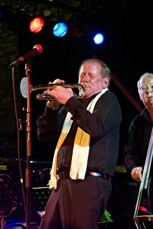 Trumpeter Digby Fairweather, Brecon Jazz Festival, Powys, Wales. Artist: Brian O Connor