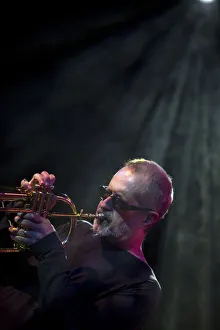 Trumpeter Walt Fowler, 2017. Artist: Alan John Ainsworth