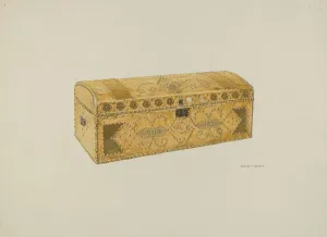 Stud Prints: Trunk, c. 1938. Creator: Edward Jewett