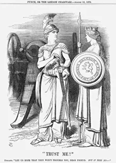Britannia Prints: Trust Me!, 1870. Artist: Joseph Swain