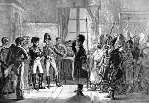 Inspecting Prints: Tsar Alexander I presenting Russian troops to Napoleon, 8th July 1807 (1882-1884)