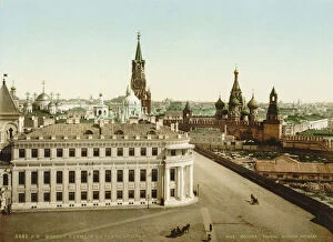 Images Dated 30th March 2010: Tsar Square in the Moscow Kremlin, Russia, 1890s