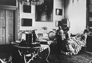 Princess Dagmar Of Denmark Gallery: Tsarevich Alexander and Grand Duchess Maria Feodorovna of Russia, c1880