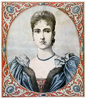 Alexandra Feodorovna Gallery: Tsarina Alexandra, Empress consort of Russia, 1894