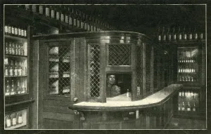 Hatch Prints: The Tsars Public House Is By No Means An Attractive Lounge, 1901. Creator: Unknown