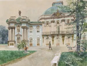 Tsarskoe Selo Prints: Tsarskoye Selo, 1898. Artist: Kopallik, Franz (1860-1931)
