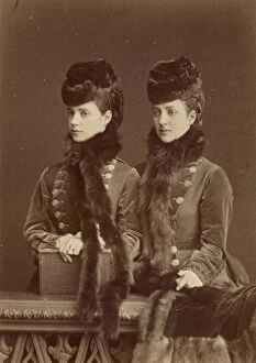 Bergamasco Collection: Tsesarevna Maria Feodorovna (1847-1928), later Empress of Russia