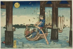 Banknote Prints: Tsukuda Island (Tsukudajima), from the series Famous Places in the Eastern Capital