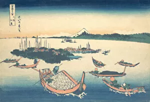 Bale Gallery: Tsukudajima in Musashi Province (Buyo Tsukudajima), from the series Thirty-six View