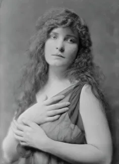 Sleeveless Prints: Tuazsky, Mrs. portrait photograph, 1916 Mar. Creator: Arnold Genthe