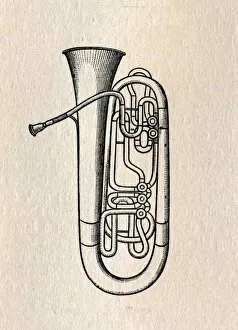 Musical Educator Gallery: The Tuba - Contra Bass Tuba, 1895. Creator: Unknown