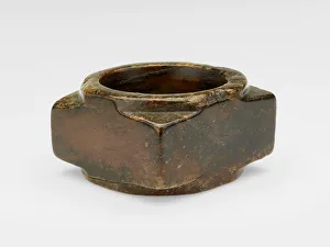 Ceremonial Object Prints: Tube (cong ?), Shang or Western Zhou dynasty, ca. 1600-ca. 771 BCE