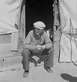 Tuberculosis Prints: Tubercular migrant in a potato pickers camp