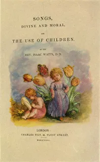 Tulipa Prints: The Tulip and the Butterfly Appear in gayer Coats than I, 1832, (1947). Creator: Unknown