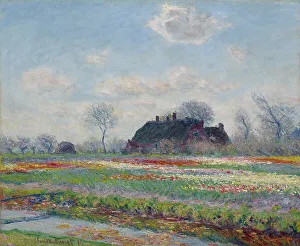 Monet Claude Prints: Tulip Fields At Sassenheim, 1886. Creator: Claude Monet
