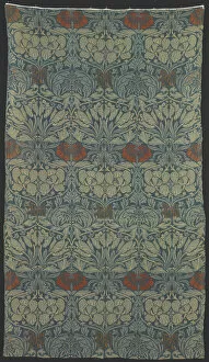 Arts Crafts Movement Collection: Tulip and Rose, England, 1876 (produced 1876 / 1940). Creator: William Morris