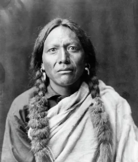 Plaits Prints: Tull Chee Hah, c1905. Creator: Edward Sheriff Curtis