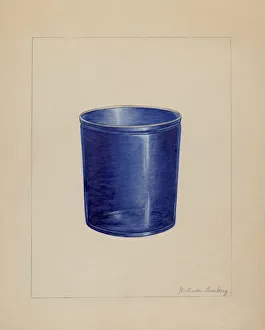 Lemberg Gertrude Prints: Tumbler, c. 1937. Creator: Gertrude Lemberg