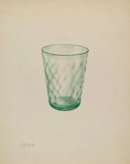 Capelli Giacinto Gallery: Tumbler, c. 1937. Creator: Giacinto Capelli