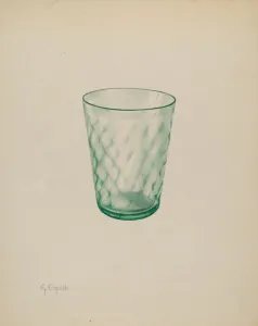 Capelli Giacinto Gallery: Tumbler, c. 1937. Creator: Giacinto Capelli