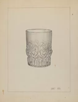 Cut Glass Collection: Tumbler, c. 1937. Creator: Janet Riza
