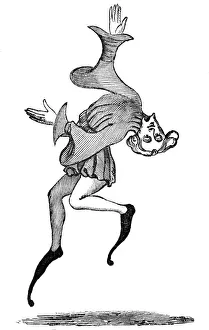 Sir Hans Sloane Collection: Tumbling, 14th century, (1833)