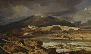 Structure Collection: Tummel Bridge, Perthshire, between 1802 and 1803. Creator: JMW Turner