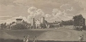 Godfrey Collection: Tunbridge Castle in the County of Kent, from Edward Hasted s, The History and... 1777-90