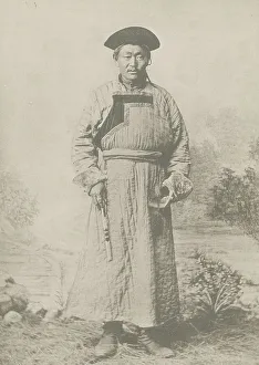 Evenk Prints: Tungus Man, 1904-1917. Creator: Unknown