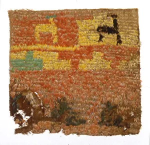 Tunic Fragment, Peru, A. D. 1250/1532. Creator: Unknown